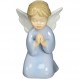 코스모스 10321 고급 도자기 기도하는 소년 천사 조각상