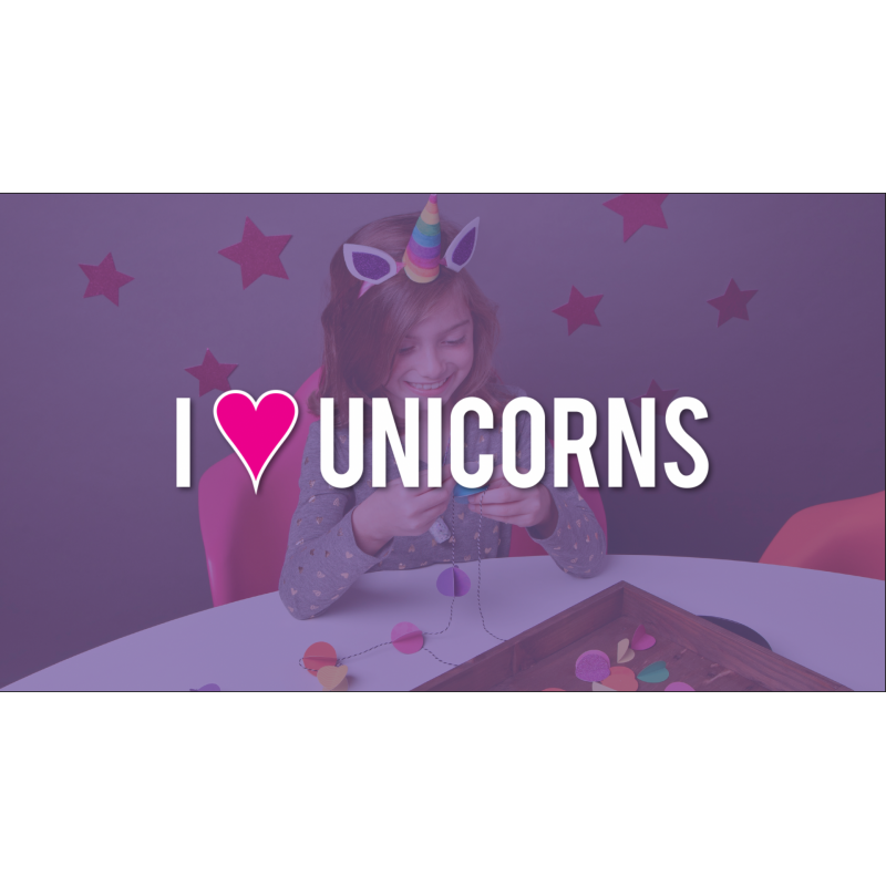 멋진 공예 — DIY 예술 및 공예 — I Love Unicorns 키트 — 유니콘에서 영감을 받은 놀라운 프로젝트 6개! — 7세 이상