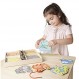 Melissa & Doug 알파벳 양면 패널과 어울리는 끈이 있는 나무 레이싱 카드 - 유아를 위한 레이싱 장난감, 미세 운동 기술 스레딩 카드, 미취학 아동과 3세 이상 어린이를 위한 바느질 카드