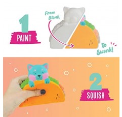 DOODLE HOG Shiba Inu Squishy 그림 키트 - 어린이를 위한 Squishy 장난감, 어린이를 위한 Squishies - 느린 상승 Squishy 동물 - 이상적인 예술 및 공예, 5 6 8-12를 위한 선물, 소녀 및 소년, 부활절 바구니 충전재