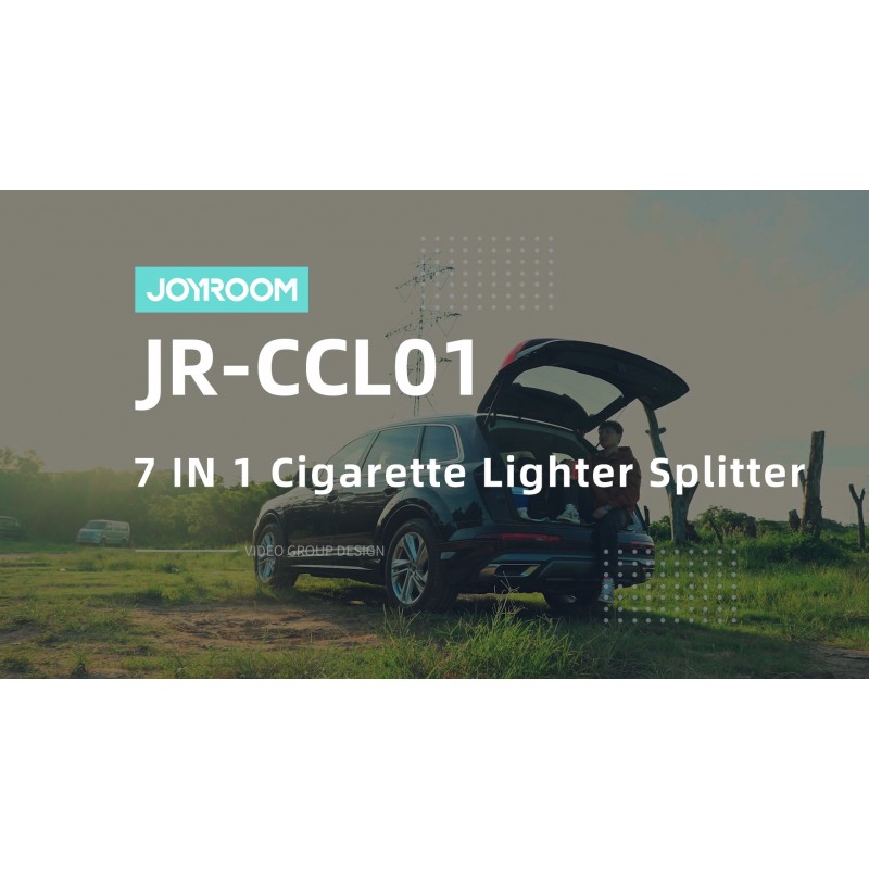 JOYROOM 담배 라이터 어댑터, PD30W 충전 기능이 있는 139W 차량용 충전기 어댑터(3.3FT 케이블), 모든 차량 장치용 독립 스위치 및 LED 전압 디스플레이가 있는 24V/ 12V 차량용 스플리터 어댑터