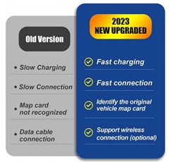 Mazda Carplay 및 Android 자동 개조 키트, MZD 연결 시스템에 맞는 TK78-66-9U0C OEM 허브, Mazda 2/3/6/CX3/CX5/CX9/MX5 2014-2021 년과 호환되는 Apple Carplay 어댑터(2023 신규 업그레이드)