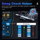 VDIAGTOOL VD30 obd2 스캐너 진단 도구, 차량 검사 엔진 라이트 자동차 코드 리더 스캔 도구, 재설정/라이브 데이터/전압 테스트가 포함된 모든 obdii 프로토콜 자동차용 자동차 진단 스캐너, 파란색