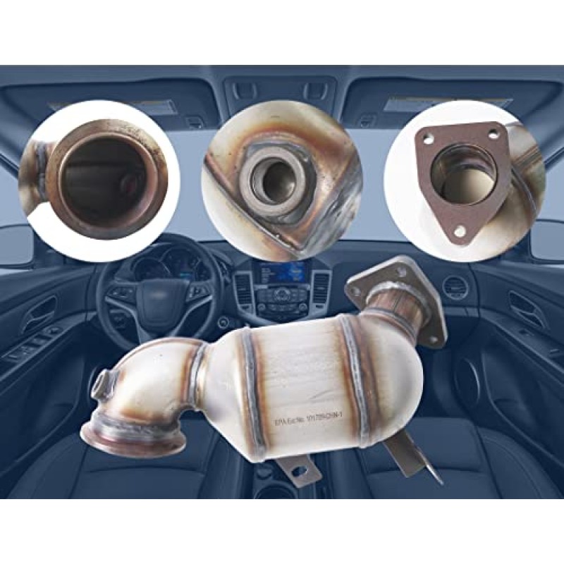 Aumzong 전면 촉매 변환기, 2011-2019 Chevrolet Cruze Sonic Trax 2013-2018 Buick Encore 1.4L와 호환 가능, 교체 # EMCC774856 674-854