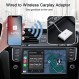 Apple용 CarPlay 무선 어댑터 공장 유선 CarPlay 2023용 무선 CarPlay 어댑터 업그레이드 플러그 앤 플레이 동글은 유선을 무선으로 빠르고 쉽게 변환하며 iOS 10+ 및 iPhone 6 시리즈용