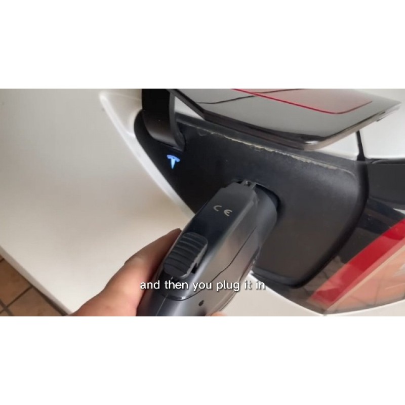 WORKERSBEE 레벨 2 EV 충전기, 110V-240V 32Amp, NEMA 14-50 플러그, 25피트 연장 코드, 실내/실외 휴대용 EVSE 전기 자동차 충전기, J1772 EV와 호환 가능