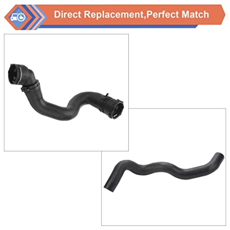 6 Pcs 엔진 라디에이터 냉각수 호스 및 히터 호스 및 PCV 파이프 및 냉각수 입구 호스 세트 2011-2016 Chevy Cruze 1.4L과 호환 가능, 교체 #13251447 13251435 13291779 94543097 25193343 55596898