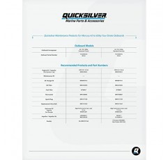 Quicksilver 8M0100526 Mercury 또는 Mariner 아웃보드 및 MerCruiser Stern 드라이브용 워터 펌프 수리 키트
