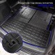 Rongtaod Fit 2020-2023 Ford Explorer 6&7 승객 트렁크 매트 카고 매트 카고 라이너 전천후 트렁크 라이너 업그레이드 2022 Explorer 액세서리(등받이 매트가 있는 트렁크 매트)