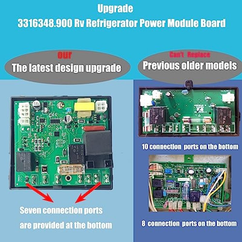 ???????????????? ????????????생활????्त???? 3316348.900 RV 냉장고 회로 기판, Dometic DM2652 RM2652 RM2852 등과 호환 가능 냉장고/냉장고. 국내 3316348.000 제어 보드 교체, 3년 보증