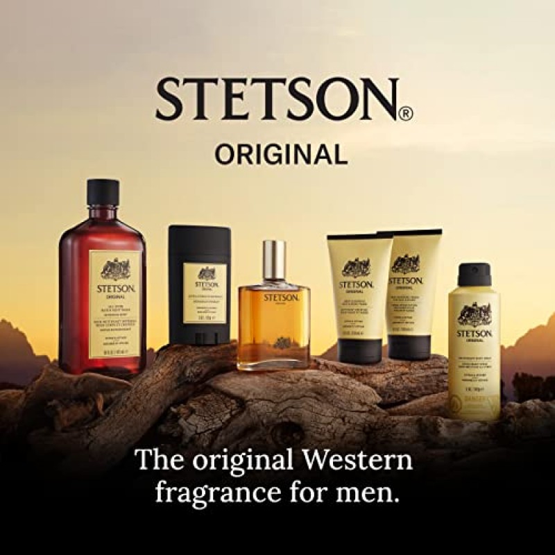 Scent Beauty - Stetson Personal Care - 올데이 바디 스프레이 - 3팩 - Stetson Original