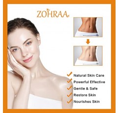 ZOHRAA 다크 스팟 코렉터 크림, 목, 겨드랑이, 팔꿈치, 친밀한 부위, 무릎 및 개인 부위용 얼굴 및 바디용 다크 스팟 리무버, 친밀한 피부 크림 표백 크림 2 FL OZ