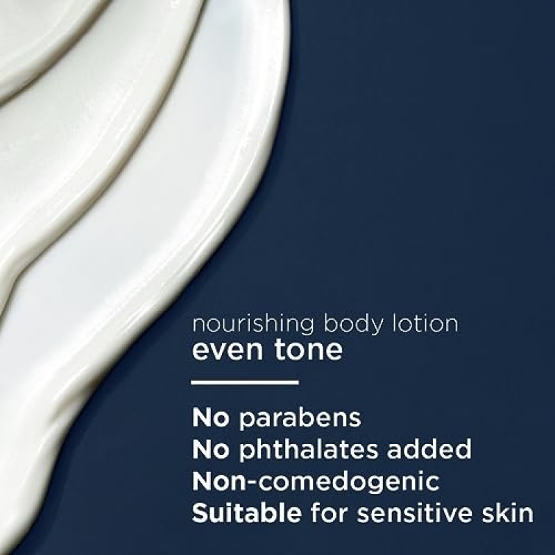 Vaseline Radiant X 이븐 톤 너리싱 바디 로션, 1% 니아신아마이드, 코코넛 오일, 비타민 C 및 펩타이드 함유, 11 FL OZ