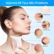 Xshows 얼굴 마사지기, 4-in-1 노화 방지 얼굴 및 목 마사지기, 피부 관리용 얼굴 마사지기, 주름 완화, 피부 탄력 강화 및 이중 턱 감소