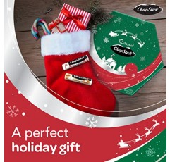 ChapStick 12 Days Holiday Advent Calendar 립밤 선물 세트, 립 케어 - 12팩