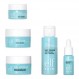 e.l.f.SKIN 하이드레이티드 에버 애프터 스킨케어 미니 키트, 클렌저, 메이크업 리무버, 수분 공급 피부용 모이스처라이저 & 아이 크림, TSA 친화적인 크기
