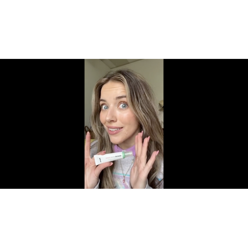Hero Cosmetics 레스큐 밤 & 레드 코렉트 포스트 블레미쉬 회복 크림 - 영양, 진정, 피부과 테스트 완료, 비건(0.5 fl oz)