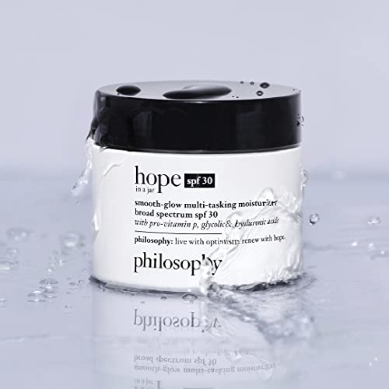 철학 호프 인 어 항아리 모이스처라이저 SPF 30, 2온스