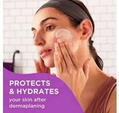 쉬크 하이드로 실크 포스트 더마플래닝 모이스처라이저(SPF 50+ 포함) | 자외선 차단제를 함유한 여행용 사이즈 페이스 모이스처라이저, 페이셜 모이스처라이저, 여성용 더마플레인 페이스 로션, 페이셜 로션, 3온스