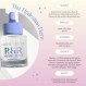 Undefine Beauty R&R 하이드로 젤리 페이스 + 아이 세럼, 펩타이드, 히알루론산, 아슈와간다, 센텔라, 베타 글루칸, 레이시가 함유되어 건조하고 탈수된 피부를 위한 하이드레이팅 퍼밍 보충