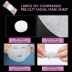 압축 페이셜 시트 마스크, 100pcs DIY 일회용 페이셜 마스크, 얼굴 스킨 케어를 위한 동전 모양의 페이셜 시트 마스크 종이, 100% 부직포, 여행용 독립 포장 마스크