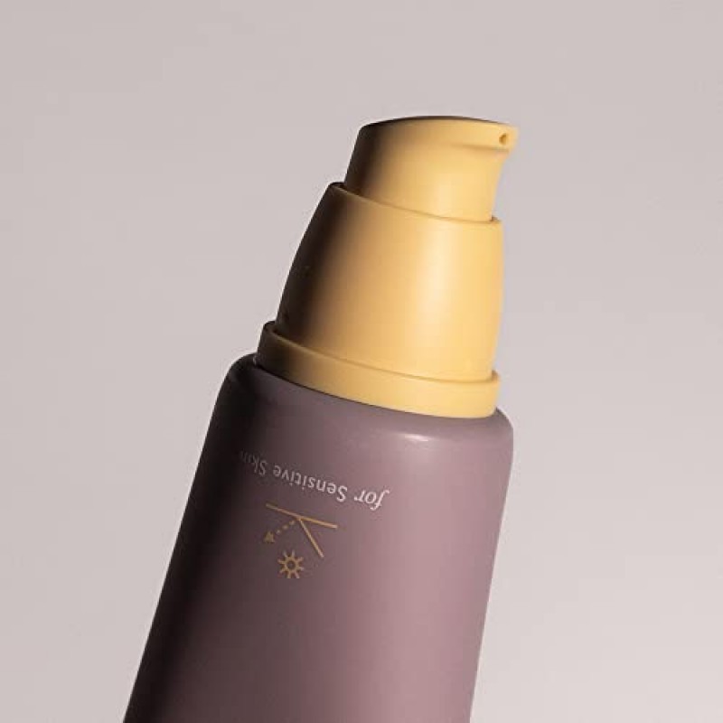 하루하루 원더 블랙 라이스 퓨어 미네랄 릴리프 데일리 선스크린 50ml (1.69fl.oz), 리프 세이프 포뮬러, 민감성 피부를 포함한 모든 피부용