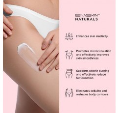 B 플랫 벨리 퍼밍 크림: 히비스커스와 꿀이 함유된 셀룰라이트 피부 타이트닝 크림 - 허벅지와 배의 탄력과 리프팅을 위한 최고의 바디 보습 로션 - 여성용 튼살 제거