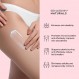 B 플랫 벨리 퍼밍 크림: 히비스커스와 꿀이 함유된 셀룰라이트 피부 타이트닝 크림 - 허벅지와 배의 탄력과 리프팅을 위한 최고의 바디 보습 로션 - 여성용 튼살 제거