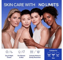 레티놀과 히알루론산이 함유된 페이스용 콜라겐 크림, 낮과 밤의 안티 에이징 스킨케어 페이셜 모이스처라이저, 하이드레이팅 페이스 로션, 여성 남성을 위한 주름 완화용 모이스춰라이징 크림, Made in USA
