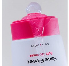 Jess 뷰티 페이스 리셋 소프트 클렌저, 스쿠알란 및 히알루론산 함유, 5 fl oz