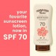 하와이안 트로픽 쉬어 터치 선스크린 로션 | 높음, 옥시벤존 프리, 보습, 모이스처라이저, SPF 70, 8oz.