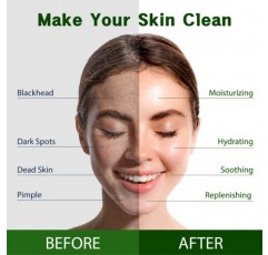Purederm 비건 알로에 시트 마스크(12팩) – 진정 및 수분 공급 트리트먼트를 위한 페이셜 시트 마스크