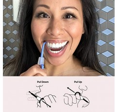 Invisalign 탈착식 교정기 및 트레이, 리테이너, 의치 및 정렬기와 호환되는 PUL 투명 정렬기 제거 도구 - 위생적인 ​​구강 관리 액세서리, 개인 교정 용품 - 핑크(3개 팩)