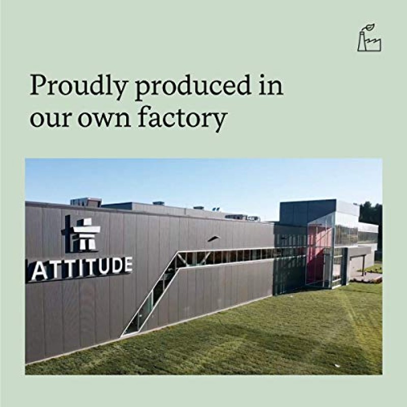 ATTITUDE 플라스틱 무함유 데오도란트, EWG 인증, 알루미늄 무함유, 식물 및 미네랄 기반 성분, 비건 및 동물 실험을 하지 않은 개인 관리 제품, 올리브 잎, 3온스