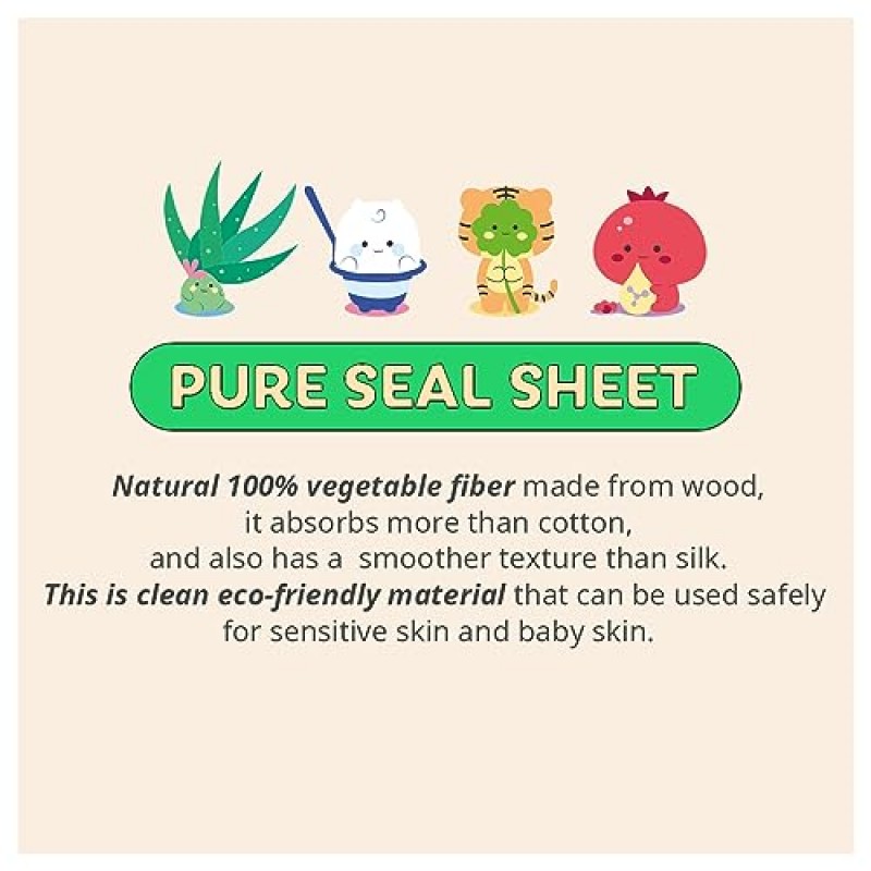 PRESENT SKIN 비건 시트 마스크 12 콤보 (12팩), 한국 페이셜 마스크 시트 스킨케어, 보습, 진정, 노화 방지, 재생 페이셜 마스크, 모든 피부용 뷰티 마스크