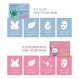 PRESENT SKIN 비건 시트 마스크 12 콤보 (12팩), 한국 페이셜 마스크 시트 스킨케어, 보습, 진정, 노화 방지, 재생 페이셜 마스크, 모든 피부용 뷰티 마스크