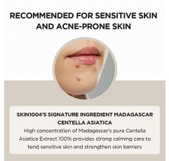 SKIN1004 마다가스카르 센텔라 아시아티카 앰플 페이셜 세럼 1.85 fl.oz, 55ml, 100% 센텔라 아시아티카 추출물은 여드름이 발생하기 쉽고 민감한 피부를 진정시킵니다.