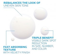 La Roche-Posay 나이아신아미드 10 페이스 세럼, 10% 나이아신아미드가 함유된 브라이트닝 및 안티에이징 페이셜 세럼, 어두운 반점, 변색 및 고르지 못한 피부 톤을 줄여줍니다.
