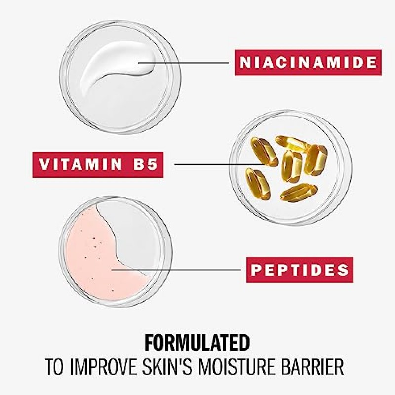 Olay Strong & Firm 나이아신아미드 페이스 모이스처라이저, 99% 순수 나이아신아미드 함유, 수분 공급 및 피부 세포 재생을 위한 리뉴얼 페이스 크림, 재활용 가능한 에코 용기 포장