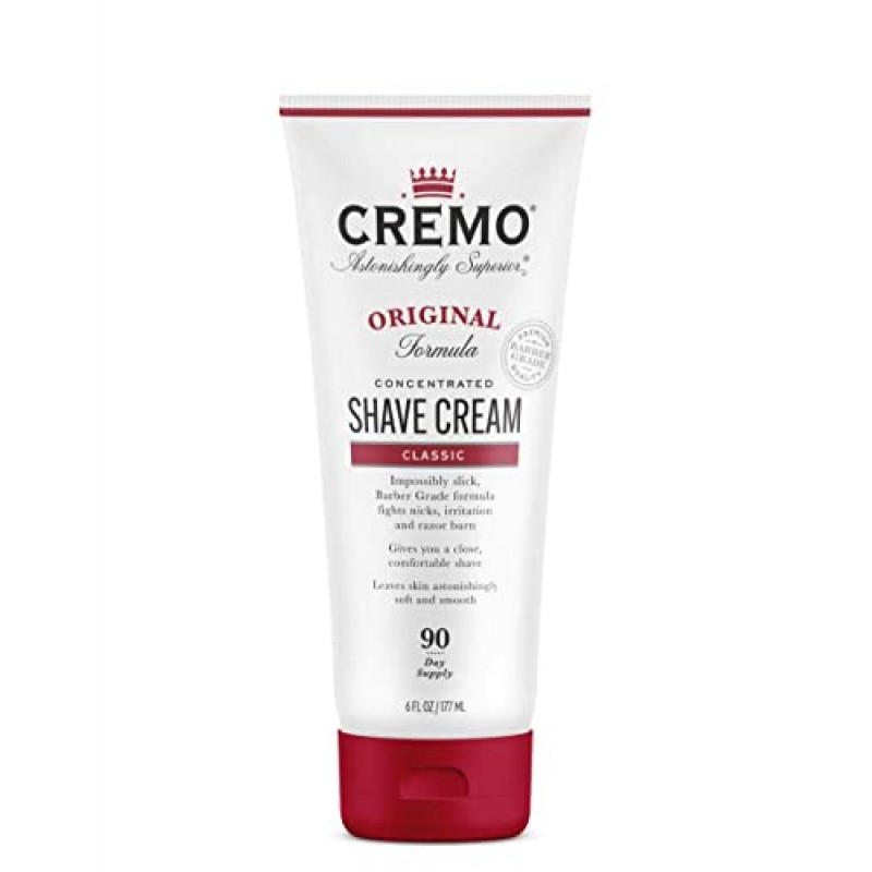 Cremo Barber Grade 면도 키트 화이트