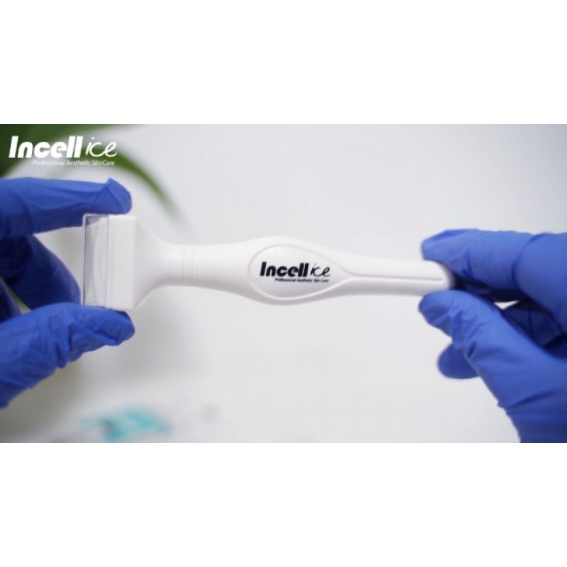 Microneedle Derma Stamp 전문 티타늄 Microneedling 페이셜 스탬프, 바디 스킨 케어 가정용 175 바늘 Derma Pen