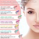 Hepsun 퍼밍 주름 제거 7가지 색상 모드 얼굴 목 미용 장치용 피부 회춘, 턱선 노화 방지 장치용 핸드셋 목 강화 얼굴 셰이퍼
