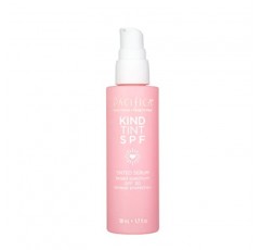 Pacifica Beauty, 카인드 틴트 SPF 30 틴티드 선스크린, 넓은 스펙트럼 UVA/UVB 자외선 차단, 산화아연 함유 미네랄 선스크린, 비건 콜라겐, 메이크업 프라이머, 모이스처라이저, 모든 피부 톤용, 비건