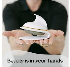Luxene Beauty Firmaglow Body 미세 박피 장치 - 노화 방지, 피부 강화 및 각질 제거를 위한 홈 스킨 케어 도구 - 다이아몬드 표면 - 스파 품질 - 모든 피부 유형