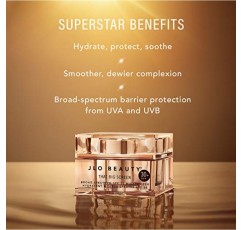 JLO 뷰티 그 빅 스크린 브로드 스펙트럼 SPF 30 모이스처라이저 | 부드럽고 촉촉하고 빛나는 피부를 위한 수분 공급, 보호, 발광, 진정 | 1.7 플로리다 오즈