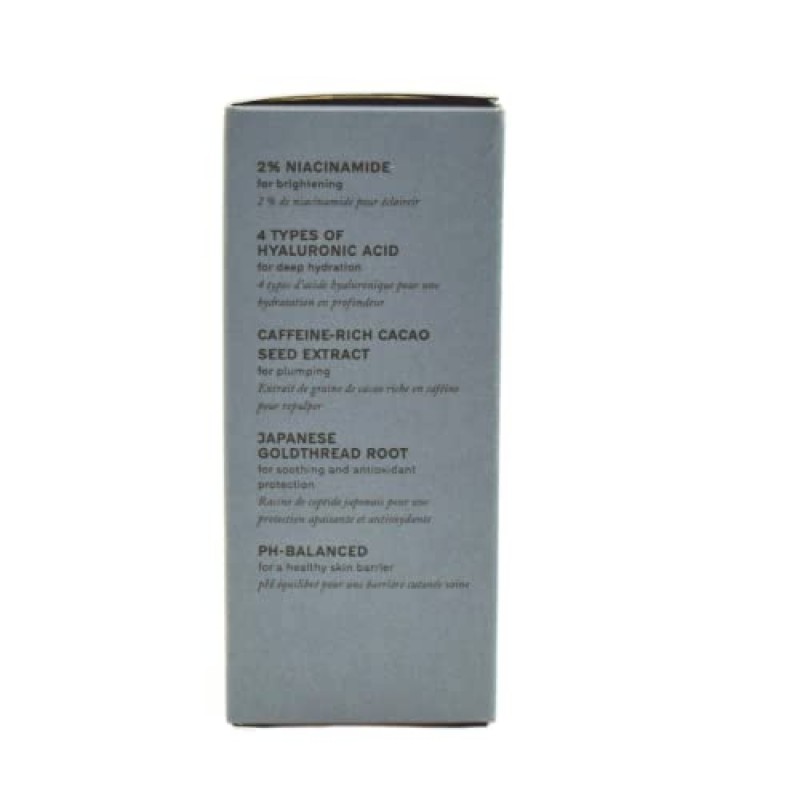MERIT 그레이트 스킨 인스턴트 글로우 세럼(니아신아미드 및 히알루론산 함유) 1.69oz/50ml