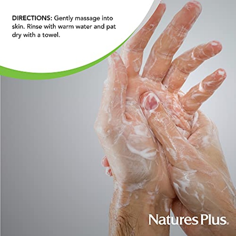 NaturesPlus 내추럴 뷰티 클렌징 바 - 3.5온스, 10팩 - 피부 정화, 진정 및 보호 - 비타민 E, 알란토인, 보습제 및 연화제 함유