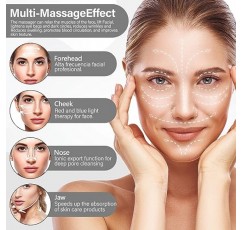 마이크로 스컬프팅 페이스 장치, 미세전류 페이셜 마사지 롤러, 뷰티 스컬프트 스킨케어용 4D 페이스 도구, 페이스 아이 목 팔다리용 페이스 롤러, 여성용 안티 에이징 강화 퍼밍 선물