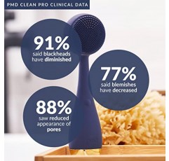 PMD Clean Pro - 실리콘 브러시 및 ActiveWarmth 노화 방지 마사지기를 갖춘 스마트 페이셜 클렌징 장치
