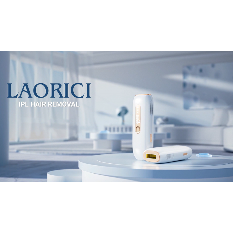 3-in-1 기능을 갖춘 여성 및 남성을 위한 LAORICI 레이저 제모, IPL 제모 9 레벨 999,900 플래시 집에서 영구 제모, 비키니 라인 겨드랑이 얼굴 사용을 위한 무통 제모